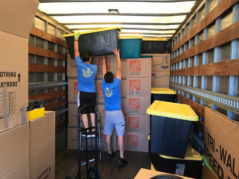 Commercial moving services