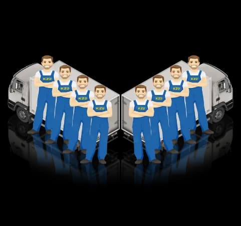 More experienced movers and more trucks